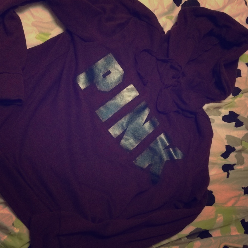 Dark purple sweater